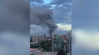 Major fire breaks out in COVID hospital in Santiago; no casualties reported