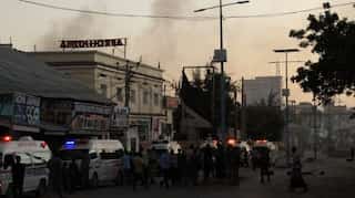 Blast and gunfire rock Somalia's capital; Shebab jihadist group claims responsibility