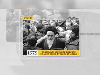February 01 in history: Ayatollah Khomeini's return to Iran, disintegration of Space Shuttle Columbia and more