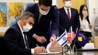 Israel and Kosovo establish diplomatic relations in US-brokered deal