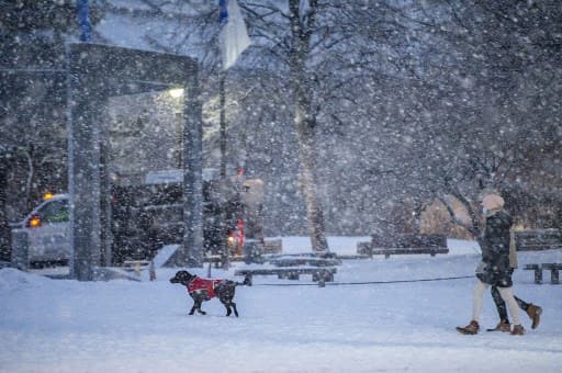 Snow and ice