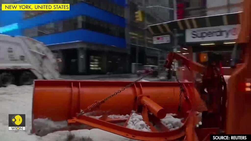 'Gotta live that childhood memory again' - New Yorkers go sledding in Central Park snow