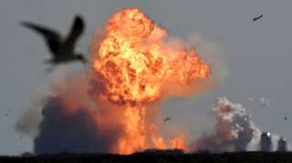 Watch: SpaceX Starship explodes into a fireball after its high altitude test flight