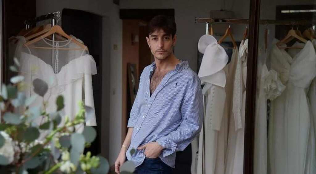 Rising Spain designer takes haute couture to village home