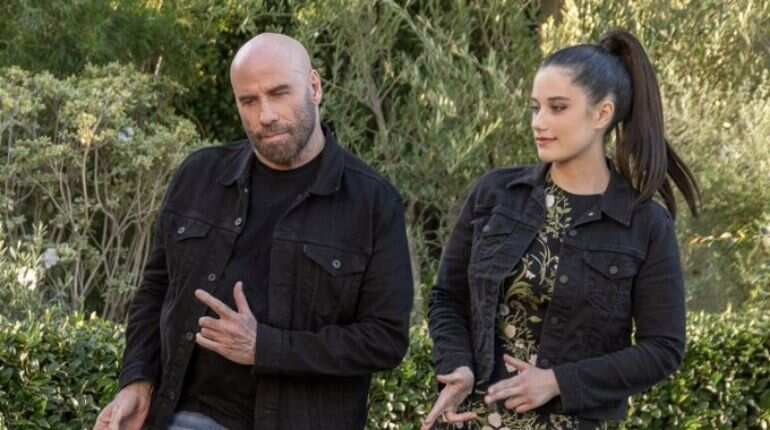 Watch: John Travolta does his 'Grease' routine with daughter Ella for a Super Bowl ad