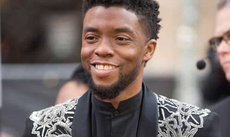 Chadwick Boseman's name now installed at Howard University's College of Fine Arts