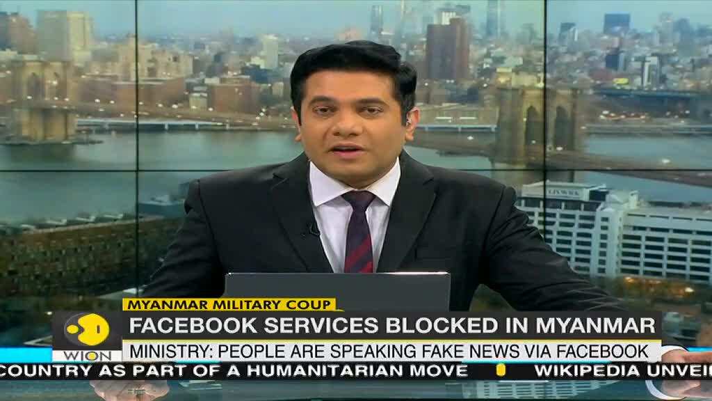 Myanmar military clamps down on internet services