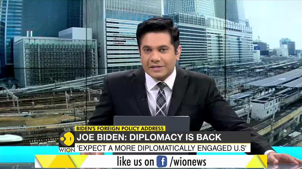 Joe Biden touts muscular foreign policy in first diplomatic speech