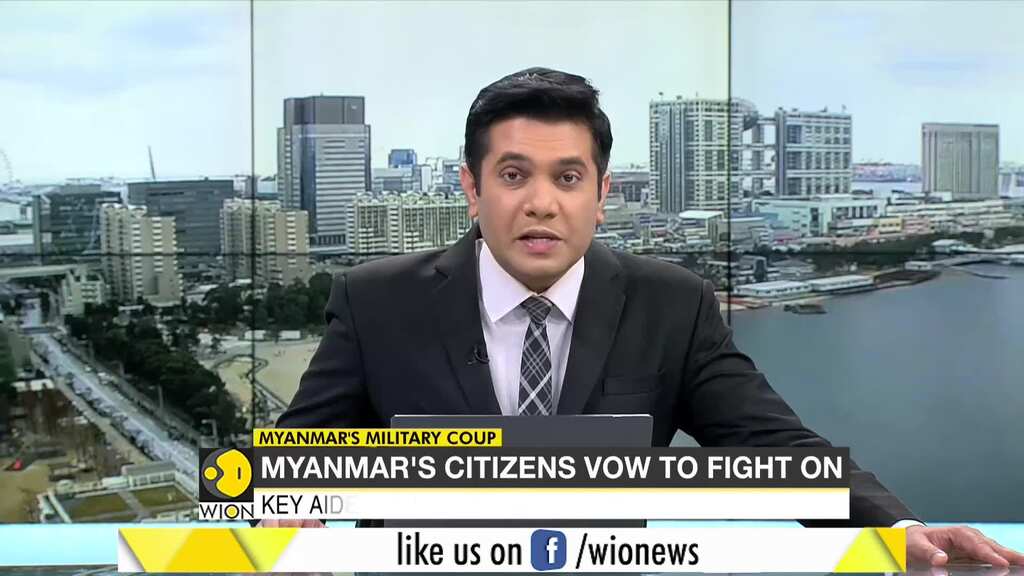US President Joe Biden calls on Myanmar's military to relinquish power
