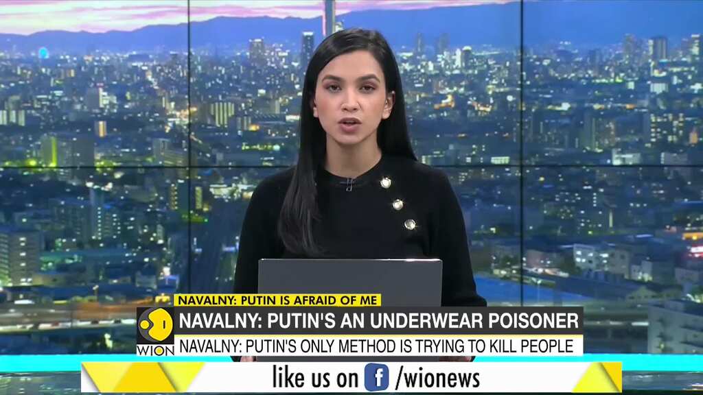 Audio of Navalny's speech calling Putin 'the Underwear Poisoner' before being jailed