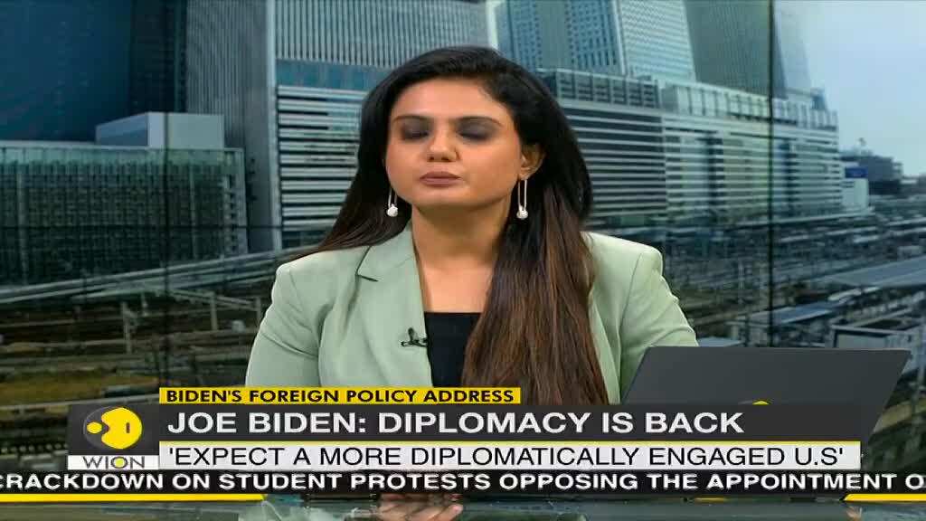 U.S. President Joe Biden vows to repair alliances through diplomacy