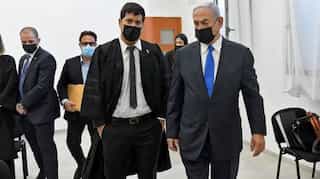 Witch-hunt: Benjamin Netanyahu denies all corruption charges in Monday's trial