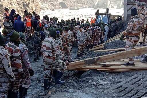 Rescue teams use drones in Uttarakhand's Tapovan tunnel