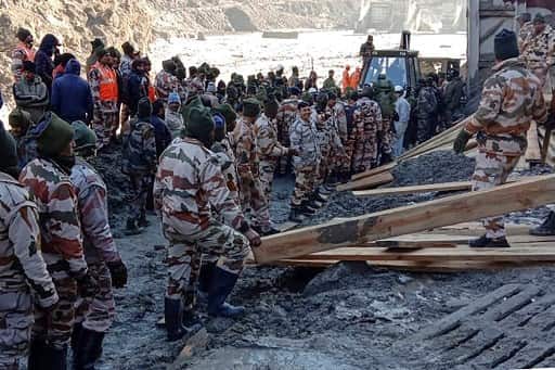 Rescue teams use drones in Uttarakhand's Tapovan tunnel