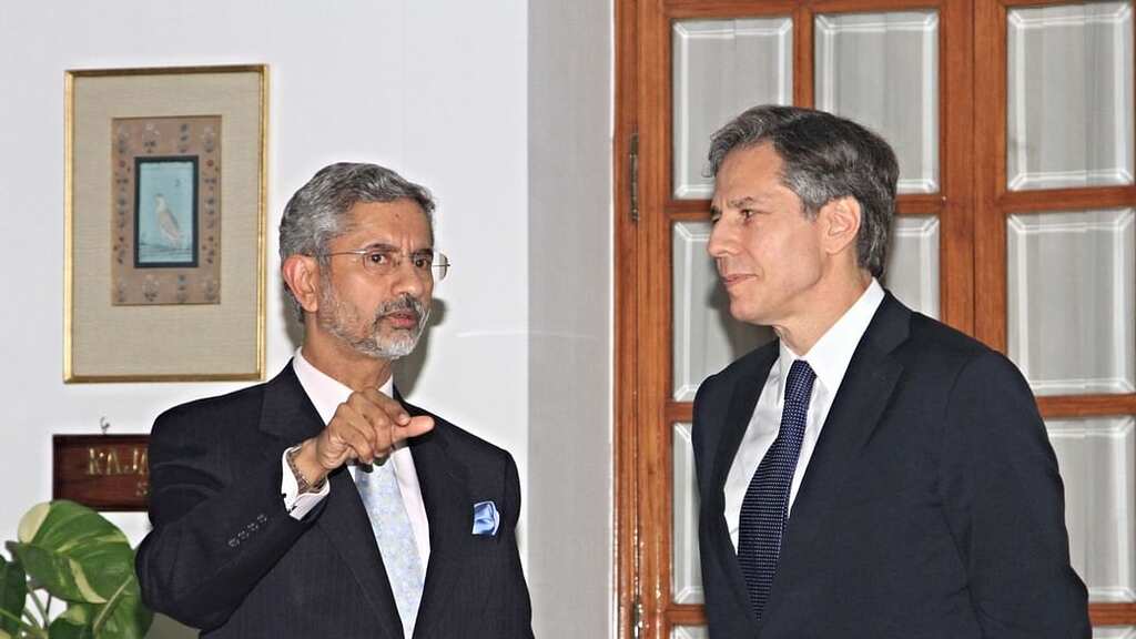 Indian EAM S Jaishankar speaks to US State Secretary Blinken