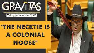 Gravitas: Lawmaker in New Zealand wages a war against the tie