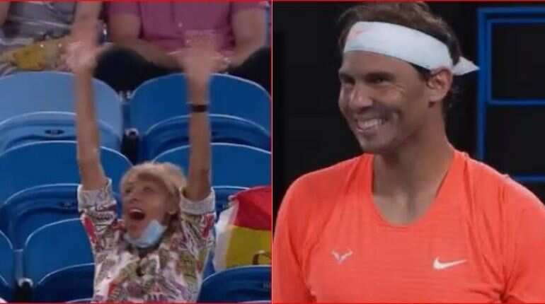 WATCH: Fan shows middle finger to Rafael Nadal; gets thrown out by security WATCH: Fan shows middle finger to Rafael Nadal; gets thrown out by security