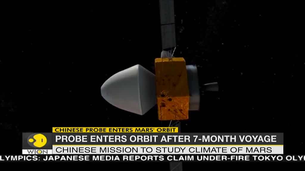 China's Tianwen-1 spacecraft enters Mars' orbit after 7 month voyage