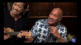 Watch: Dwayne Johnson's mother steals the show as she crashes Jimmy Fallon interview