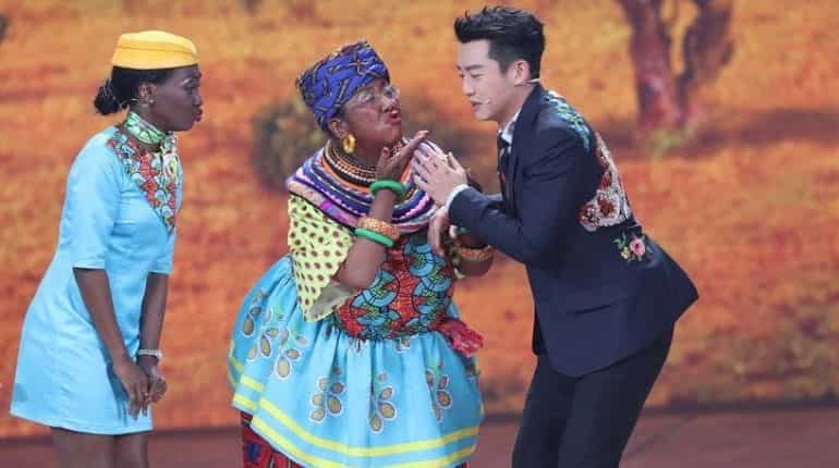 In New Year's gala, Chinese TV features blackface performers In New Year's gala, Chinese TV features blackface performers