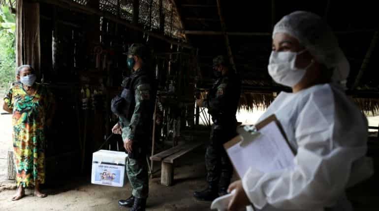 Missionaries stoking fears of vaccines in Amazon villages, say tribal leaders Missionaries stoking fears of vaccines in Amazon villages, say tribal leaders