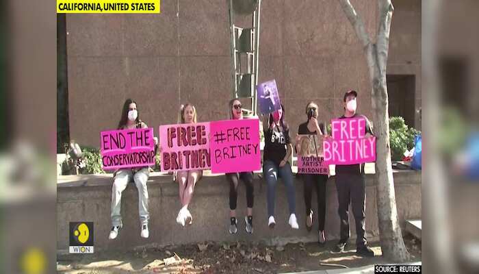 Fans rally outside court for Britney Spears, galvanized by new documentary