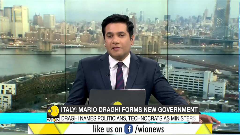 Mario Draghi formally accepted Italy's Prime Ministerial post
