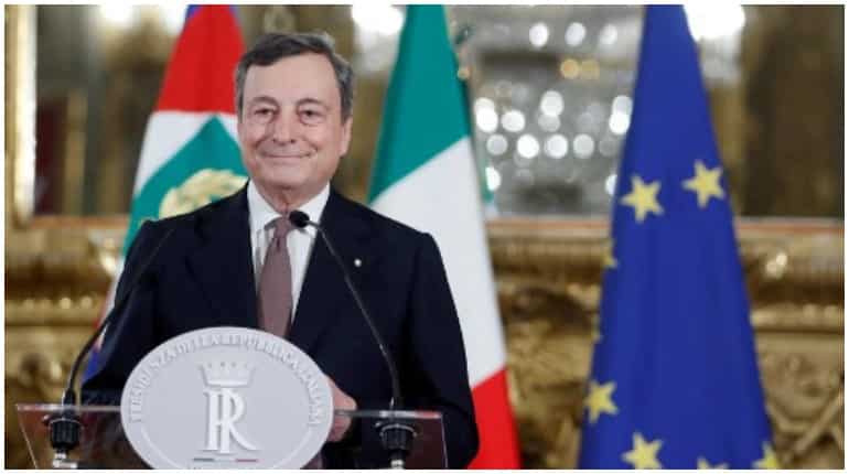Mario Draghi formally accepts Italy's prime ministerial post