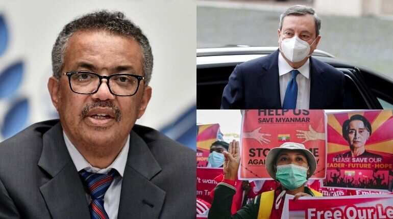 Top 10 world news today: WHO chief warns of complacency, Italy's Draghi sworn in as prime minister and more Top 10 world news today: WHO chief warns of complacency, Italy's Draghi sworn in as prime minister and more
