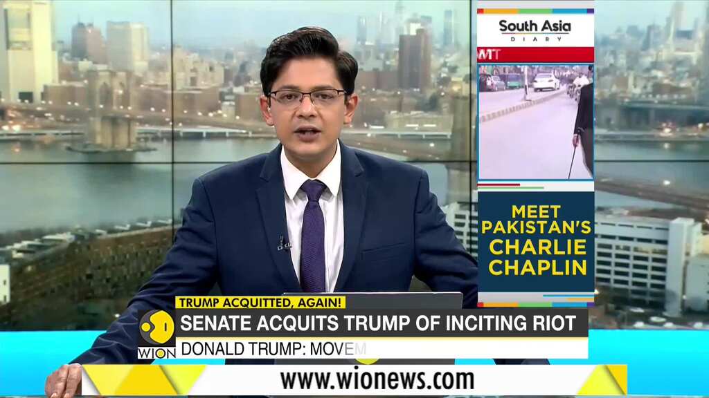 US senate acquits Donald Trump of inciting Capitol hill riots