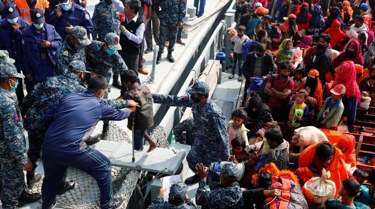 Despite outcry Bangladesh to move more Rohingya Muslims to remote island Despite outcry Bangladesh to move more Rohingya Muslims to remote island