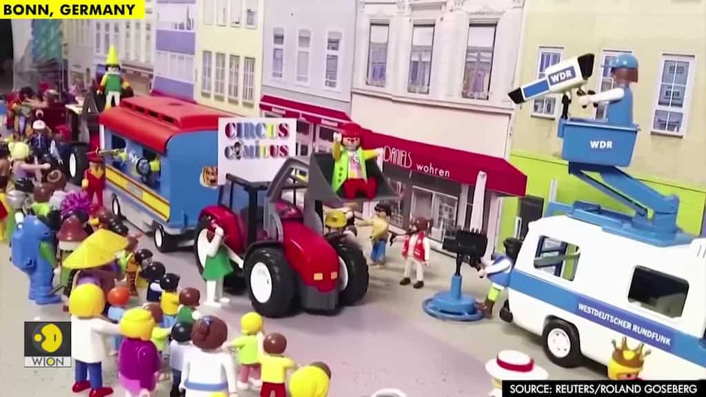 Carnivalists create Playmobil procession to get around pandemic cancellations