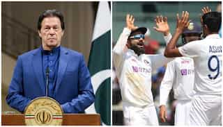 Pakistan PM Imran Khan gives thumbs up to 'top team' India