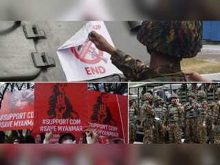 Tank-ing democracy: Myanmar army bans internet to curb protests against military coup