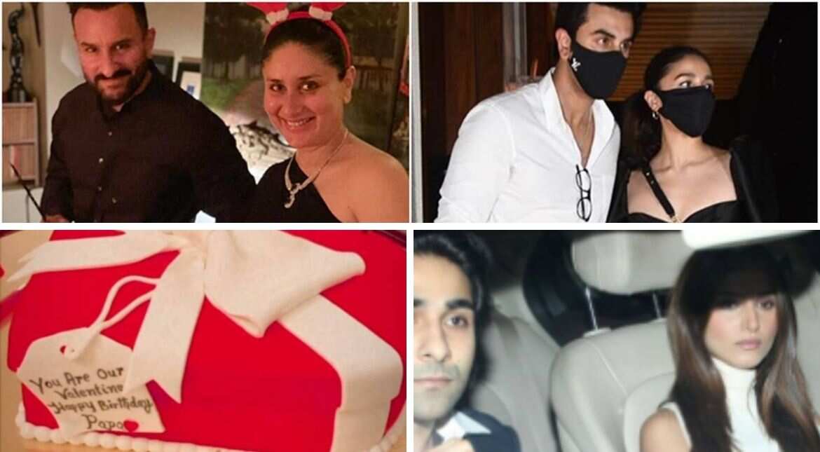 Kareena-Saif, Alia-Ranbir and others get together for Randhir Kapoor's birthday celebrations; see pics Kareena-Saif, Alia-Ranbir and others get together for Randhir Kapoor's birthday celebrations; see pics