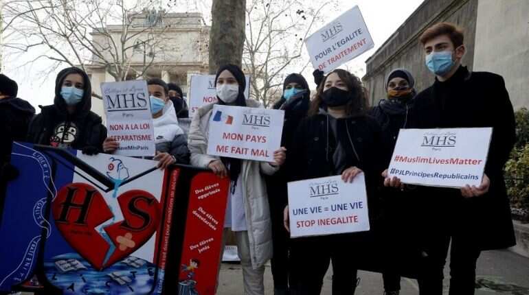 Macron's new anti-extremism bill sparks fresh protests in France