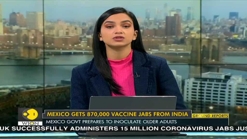 Mexico gets over 870,000 AstraZeneca vaccine doses from India