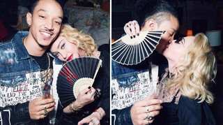 Madonna, 62, posts a loved-up photo with 26-year-old lover on Valentine's Day