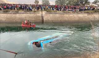 39 killed as bus falls into canal in Madhya Pradesh's Sidhi; rescue operations still on
