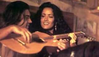 When Salma Hayek cried during lovemaking scenes in breakout film 'Desperado'