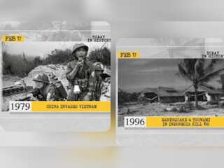 February 17 in history: Indonesia tsunami, China invades Vietnam, and more