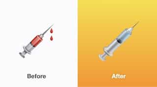 Apple changes 'syringe' emoji in support of coronavirus vaccine drive