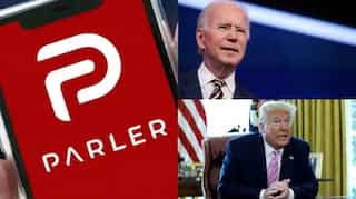 Parler's interim CEO invites Trump and Biden for 'civil discourse'