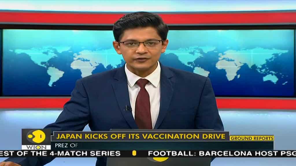 Mass vaccination drive begins in Japan