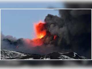 In Pics: Mount Etna erupts in spectacular manner