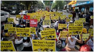 Paint, poems and protest anthems: Myanmar's coup inspires the art of defiance