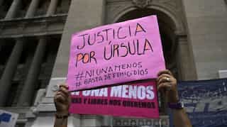 Argentina protests against femicide