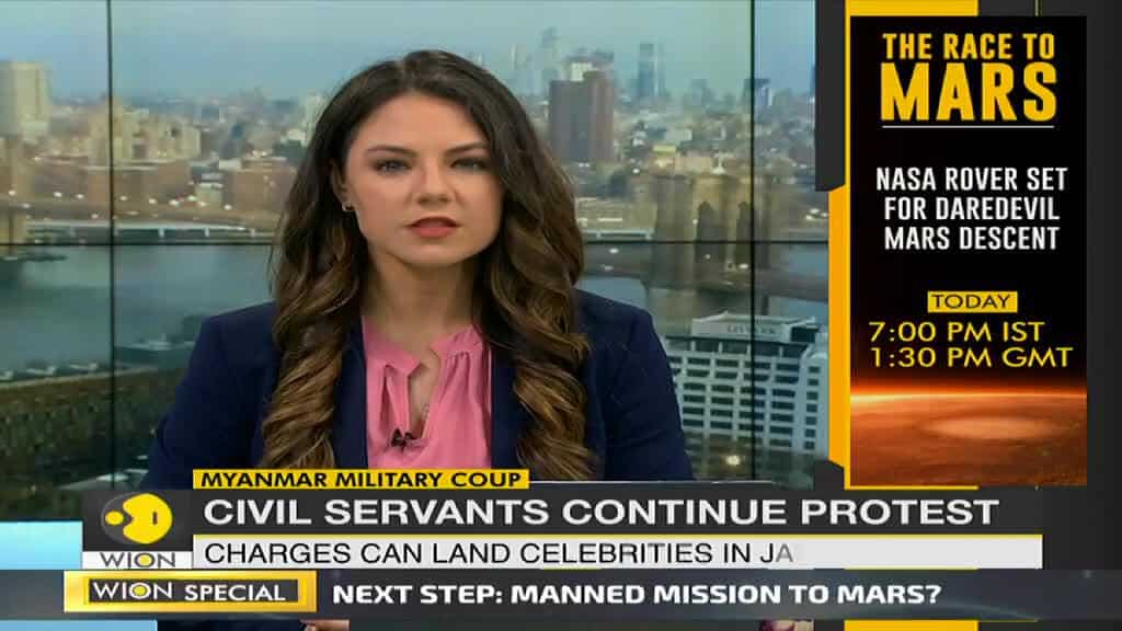 Myanmar military issues arrest warrant against 6 celebrities