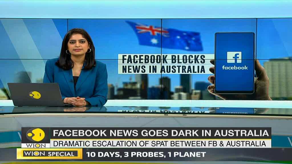 Facebook news goes dark in Australia