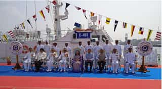 Indian Coast Guard commissions 105-ton indigenous Interceptor Boat C-453 for Eastern Fleet 